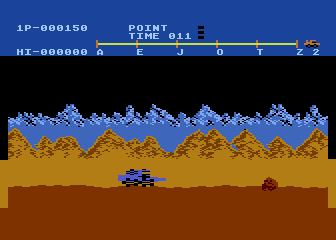 Moon Patrol screenshot 5 for Atari 5200